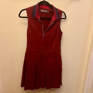 G/FORE Burgundy Golf Dress